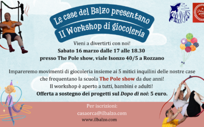 Laboratorio di giocoleria: vieni a divertirti con noi! Sabato 16 marzo a Rozzano